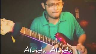 ALVIDA the masterpiece by kk  electric guitar cover [upl. by Hehre]