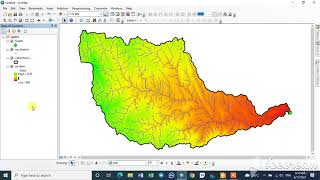 Watershed Delineation uisng ArcHydro Tool in ArcGIS [upl. by Pettit39]