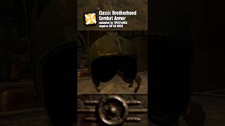 The OG Brotherhood of Steel Combat Armor Mod for Fallout New Vegas [upl. by Mast]