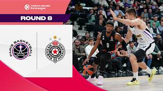 UNBELIEVABLE FINISH  Partizan – Paris  BASKETBALL HIGHLIGHTS R8 202425 [upl. by Hansel]