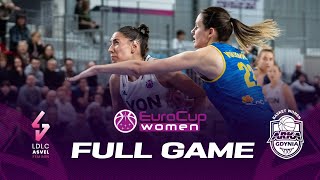 LDLC ASVEL Feminin v VBW Arka Gdynia  Full Basketball Game  EuroCup Women 202223 [upl. by Anekahs]