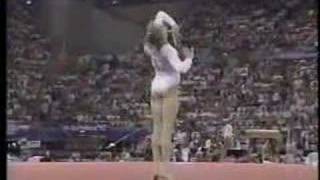 Shannon Miller  1992 Olympics AA  Floor Exercise [upl. by Aznarepse]