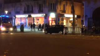 ParisAttacks  Shootout between Paris police and terrorists at Le Bataclan [upl. by Guild]