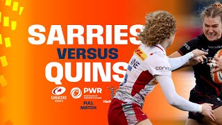 Saracens v Harlequins Full Match  Allianz Premiership Womens Rugby 2324 [upl. by Sremlahc]