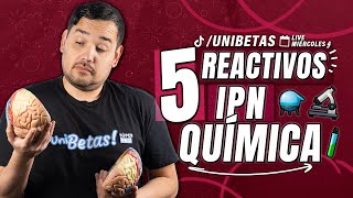 Química para IPN Resuelve Estos 5 Reactivos y Demuestra que Estás Listo para el Examen [upl. by Ivgnout]