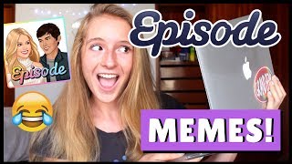 REACTING TO EPISODE CHOOSE YOUR STORY MEMES [upl. by Ennasil974]