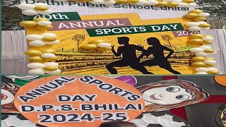 DPS BHILAI ANNUAL SPORTS DAY 202425 [upl. by Donavon615]