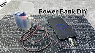 DIY  How to make super simple power bank [upl. by Eicart250]