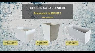 Présentation Jardinière Béton BFUP [upl. by Gnav]