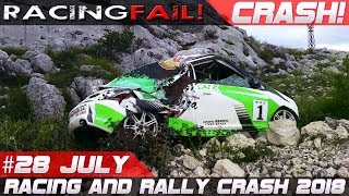 Racing and Rally Crash Compilation Week 28 July 2018  RACINGFAIL [upl. by Yennej846]