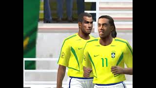 Fifa World Cup 2002 PES 6 con BRASIL [upl. by Innavoig181]