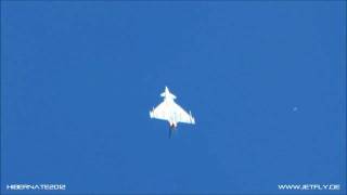 UFOs ON EUROFIGHTER JET ON AIRPORT ROSTOCK  LAAGE GERMANY HD [upl. by Yrreg]