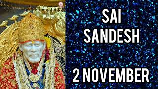 SAI SANDESH  2 NOVEMBER 2024 [upl. by Adiv]