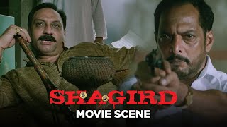 మోహిత్ అహలవత్ నానా పటేకర్ బృందంలో చేరడం  Shagird  Movie Scene in Telugu [upl. by Meekahs]