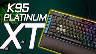 NEW Corsair K95 RGB Platinum XT Review [upl. by Ierdna]