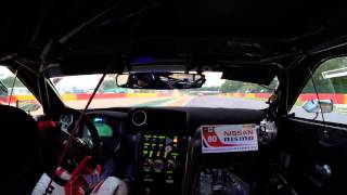 ONBOARD 24 Hours Spa Franchorchamps Qualifying Nissan GTR NISMO GT3  Nick McMillen [upl. by Hayman350]