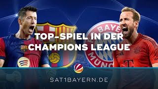 TopSpiel in der Champions League Bayern trifft auf Barcelona [upl. by Conias]