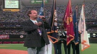 1996 ASG Kelsey Grammer performs national anthem [upl. by Tennaj251]