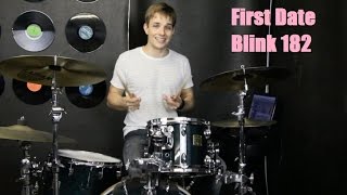 First Date Drum Tutorial  Blink 182 [upl. by Leaw]