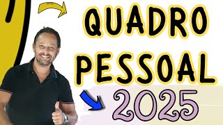 QUADRO DE PESSOAL 2025 REDE ESTADUAL DE ENSINO DE MINAS GERAIS  RESOLUÇÃO 5085 DE 30 OUTUBRO 2024 [upl. by Acissey542]