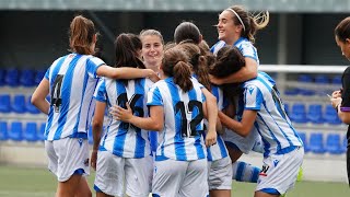 FULL MATCH  Real Sociedad B 4  1 Añorga  1ª Nacional Femenina [upl. by Ollopa]