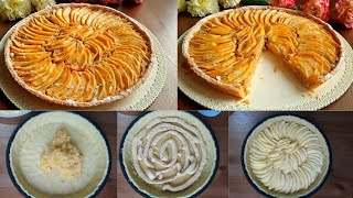 🔝NON HO MAI ASSAGGIATO UNA CROSTATA DI MELE PIÙ DELIZIOSA DI QUESTA CON 2 STRATI CREMOSI💯 [upl. by Nnaycnan]