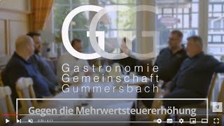 Gastronomie Gemeinschaft Gummersbach  MwSt Erhöhung 2024 [upl. by Ocicnarf347]