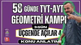 Üçgende Açılar Konu Anlatımı 4  58 Günde TYT AYT Geometri Kampı Yeni Nesil Geometri [upl. by Hallutama285]