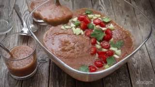 How to Make Gazpacho  Soup Recipes  Allrecipescom [upl. by Melc85]