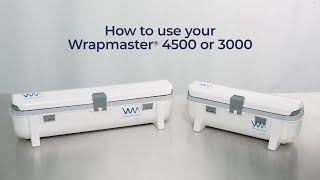 How to use a Wrapmaster 4500 and Wrapmaster 3000 dispenser [upl. by Llenol]