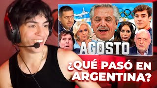 AGOSTO en ARGENTINA 🇦🇷 REACCION a PepazX [upl. by Urbannal]