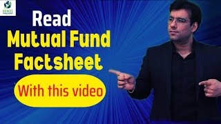 How To Read Equity Mutual Fund Factsheet   IFA [upl. by Anitsyrhc704]