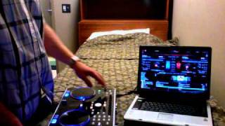 vci 300 with virtual dj pro [upl. by Xylina]