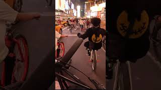 POV WHEELIES THROUGH TIMES SQUARE NYC✅ rideout bikelife wheelies [upl. by Treb]