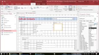 Access 2016  7  OLE Attachment and Hyperlink fields  An introduction with just 2 tables [upl. by Safko]