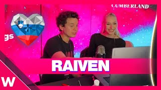 🇸🇮 Raiven Slovenia  quotVeronikaquot Interview │ London Eurovision Party 2024 [upl. by Catherina]