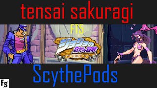 JJBA Heritage for the Future  tensai sakuragi JotaroRubber Soul vs ScythePods Midler FT5 [upl. by Nicki]