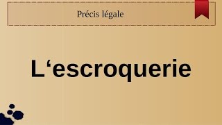 Lescroquerie [upl. by Einial40]