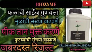 BIOZYME उत्पादना बद्दल संपूर्ण माहितीbiozyme tomato farming biostadIndianFarmer [upl. by Ynney]