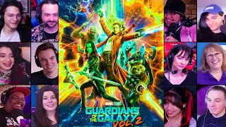 GUARDIANS OF THE GALAXY 2  MOVIE REACTION MASHUP MOVIE REACTION [upl. by Atalanti]