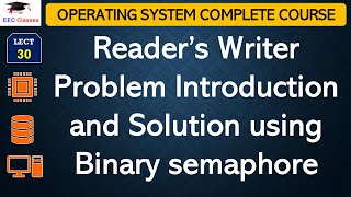 L30 Reader’s Writer Problem Introduction and Solution using Binary semaphore  Operating System [upl. by Loni]