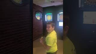 Dart Tournament with George 6 players at once Hes even players [upl. by Gefell]