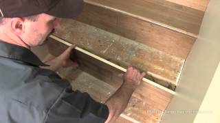 How To Install Hardwood on Stairs [upl. by Kliman869]