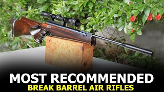 Top 10 Best Break Barrel Air Rifles for Small Game Hunting  Most Recommended Airguns [upl. by Airyt]