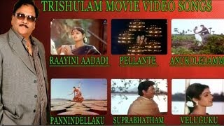 Trisulam Telugu Movie Video Songs  Jukebox [upl. by Hebner]