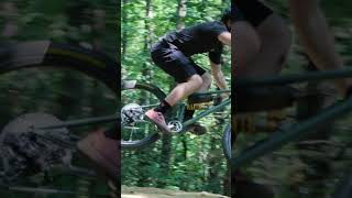 Mountain PNF Series carbon wheels ripping Ride Kanuga in Hendersonville NC [upl. by Dannel]