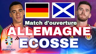 🔴🇩🇪🏴󠁧󠁢󠁳󠁣󠁴󠁿ALLEMAGNE  ECOSSE  🏆OUVERTURE EURO 2024   germany scotland LIVE TALK [upl. by Reisman]