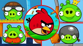 Angry Birds Before The Galaxy  All Bosses Boss Fight [upl. by Luane927]