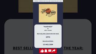 1972Best Selling Album Harvest  Neil Youngs FolkRock Classic musicfacts musichistory [upl. by Aseena]