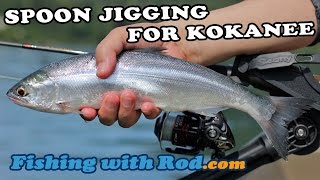 Making a Kokanee Salmon Lure  How to tie a snell knot [upl. by Tnirb903]